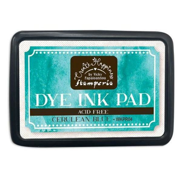 Polštářek Dye Ink cerulean blue