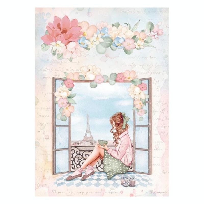 Rýžový papír Create Happiness Okno