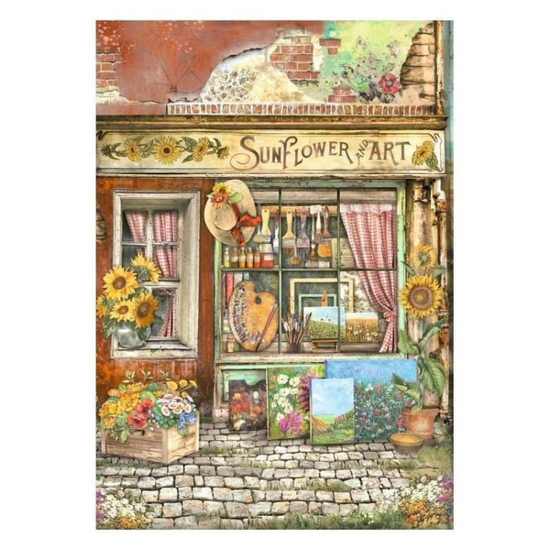 Rýžový papír Sunflower art Obchod