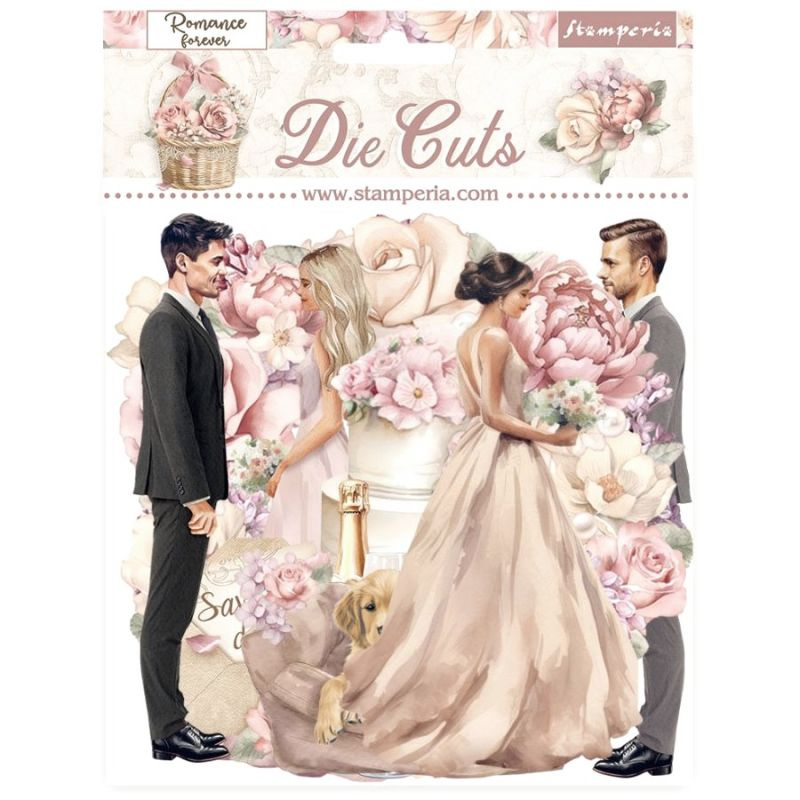 Kartonové výřezy Romance Forever (41ks)