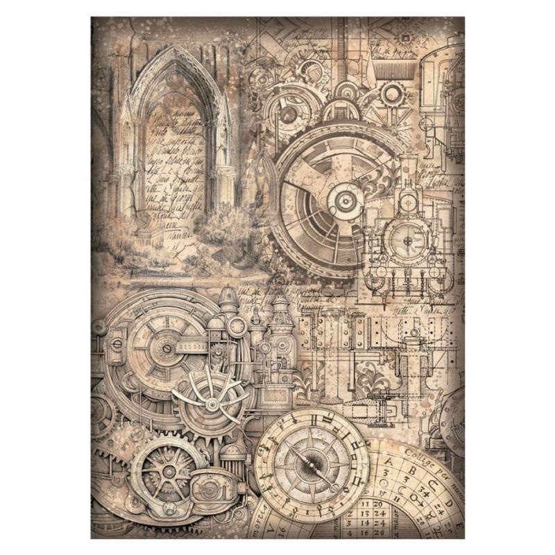 Rýžový papír Sir Vagabond textury mechanismu