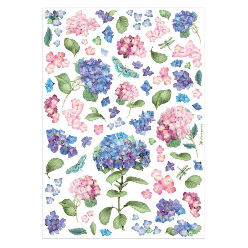 Rýžový papír Hortensia