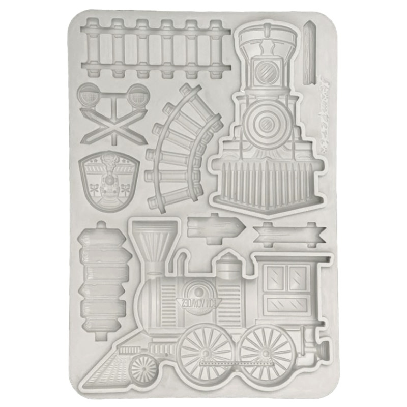 Silikonová forma na odlévání A5 - Vlak