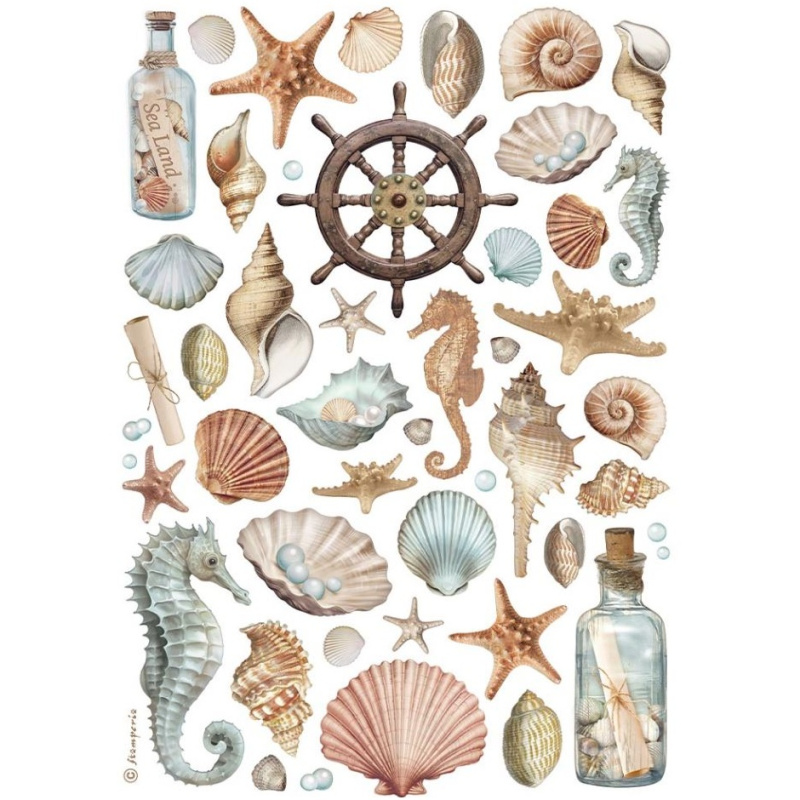 Rýžový papír Mušle