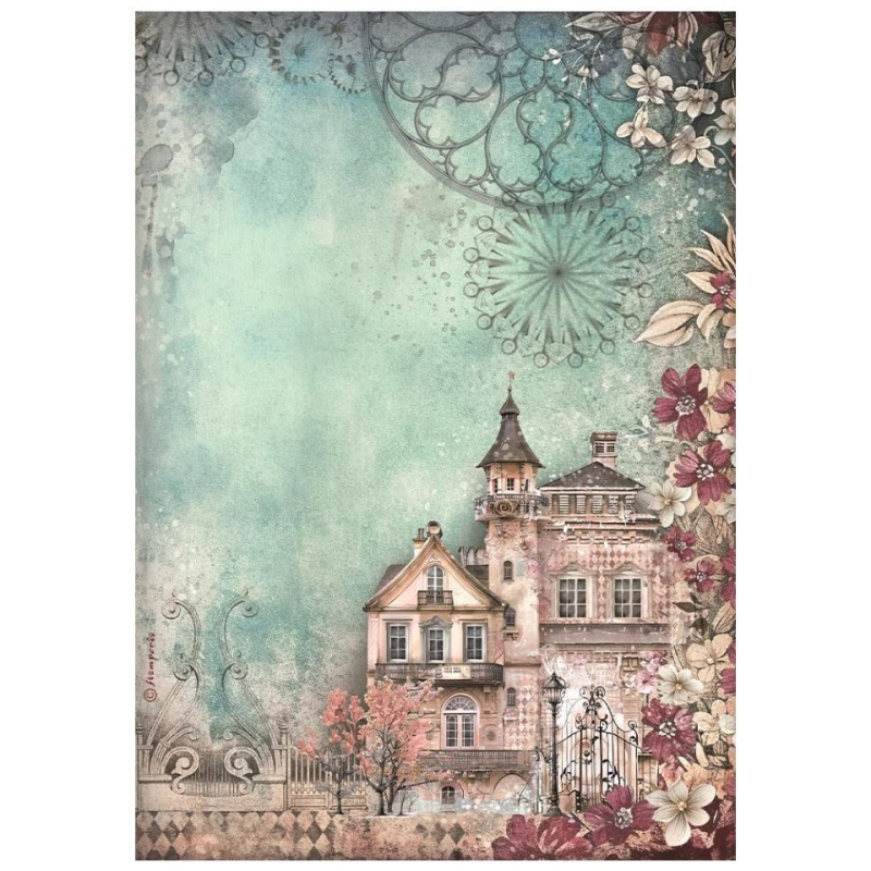 Rýžový papír Dům