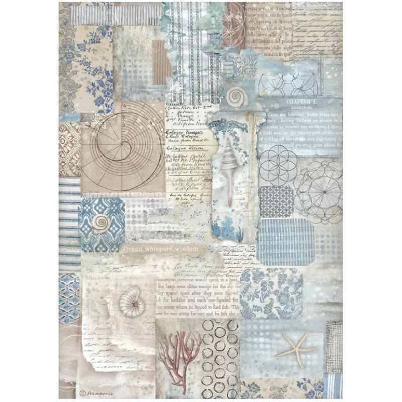 Rýžový papír Textury