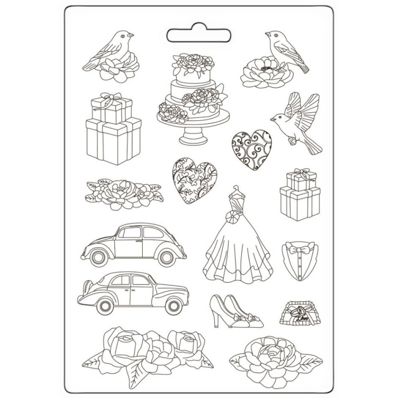 Forma na odlévání A4 - Svatba