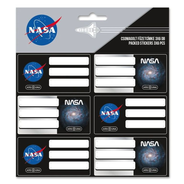 Jmenovky na sešit Ars Una - NASA 26