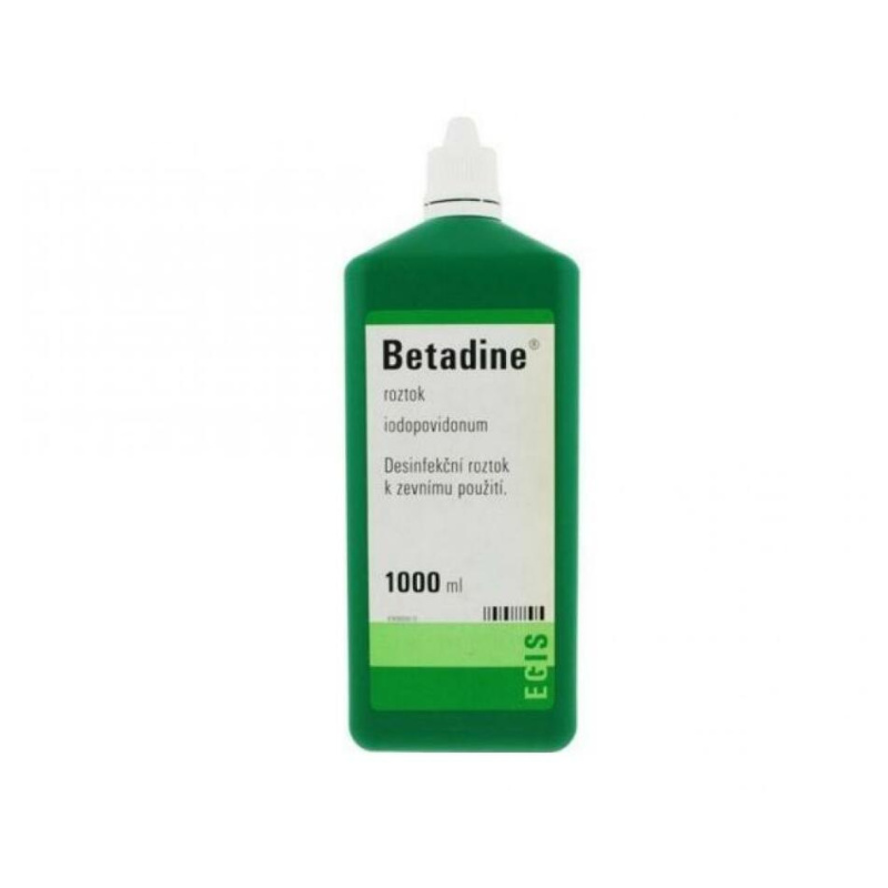 BETADINE 100MG/ML Kožní roztok 1000ML