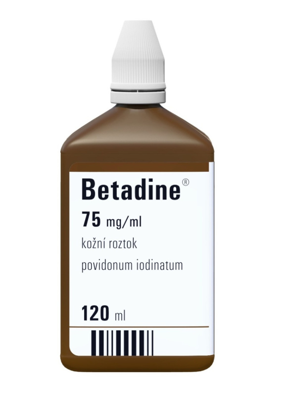 BETADINE Dezinfekce rukou 75 mg 120 ml