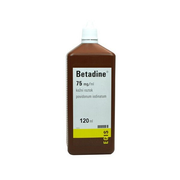 BETADINE Dezinfekce rukou 75 mg 120 ml