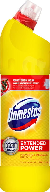 Čisticí prostředek na WC Domestos - citrus, 750 ml