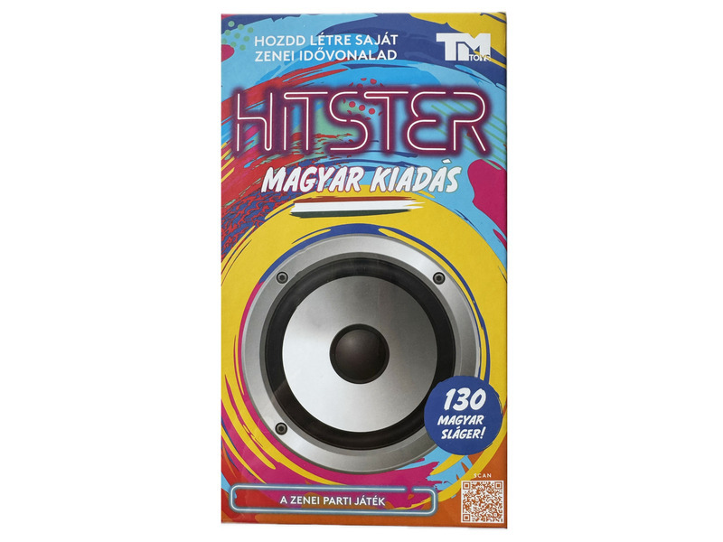 Hitster společenská hra s maďarskými hity - v maďarském jazyce