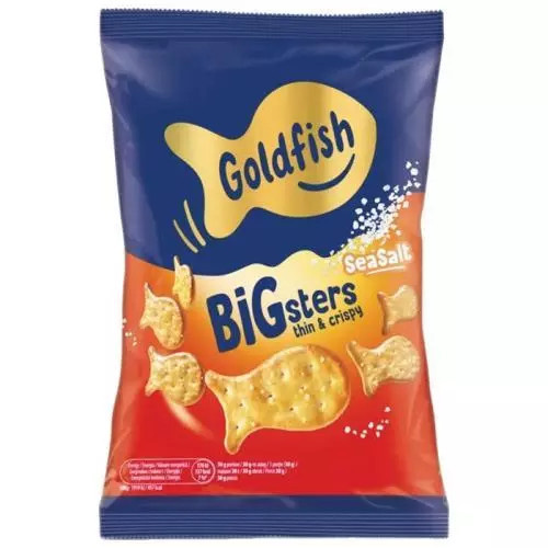 Goldfish BIGsters Sea Salt solené krekry