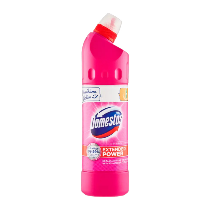 Domestos Extended Power Pink Tekutý dezinfekční a čistící přípravek na toalety