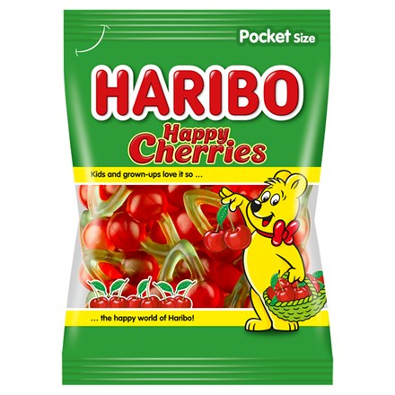 HARIBO Happy Cherries Želé 30 x 100 g