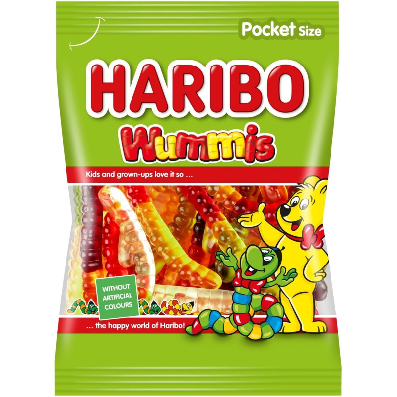 Haribo Wummis želé s ovocnými příchutěmi