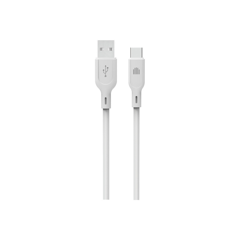 Kabel USB-A / USB-C Dviced 1,25 m – bílý DV110006