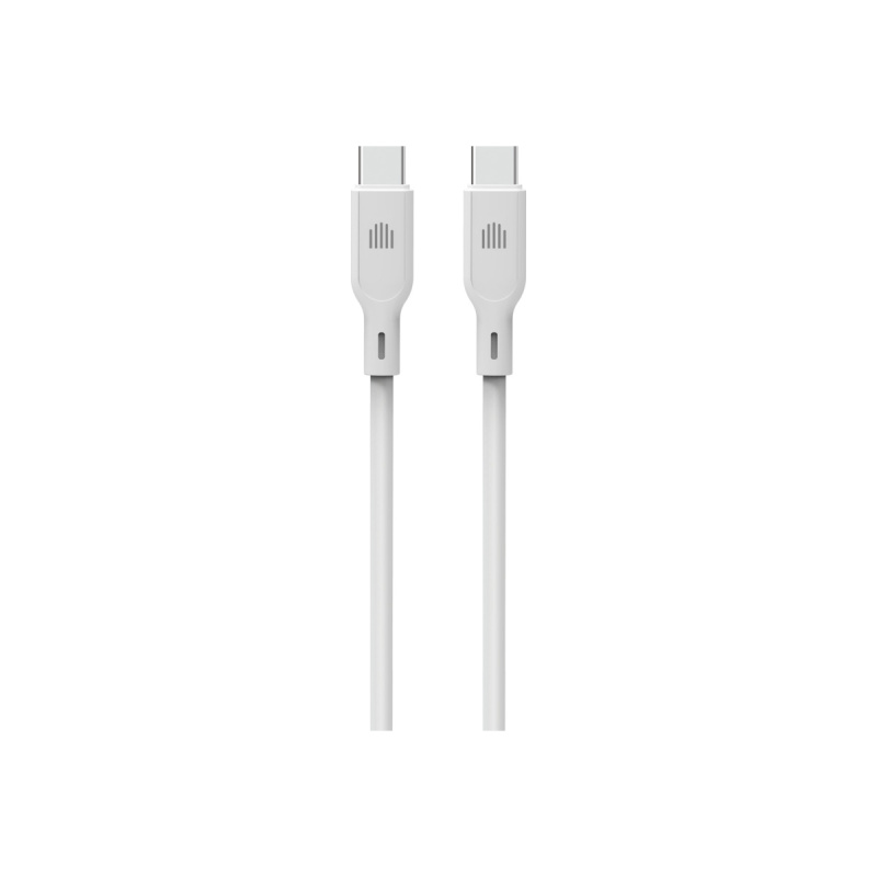 Kabel USB-C / USB-C Dviced 1,25 m – bílý DV110008