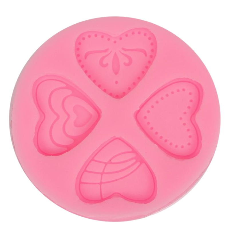 Silikonová forma - srdíčka