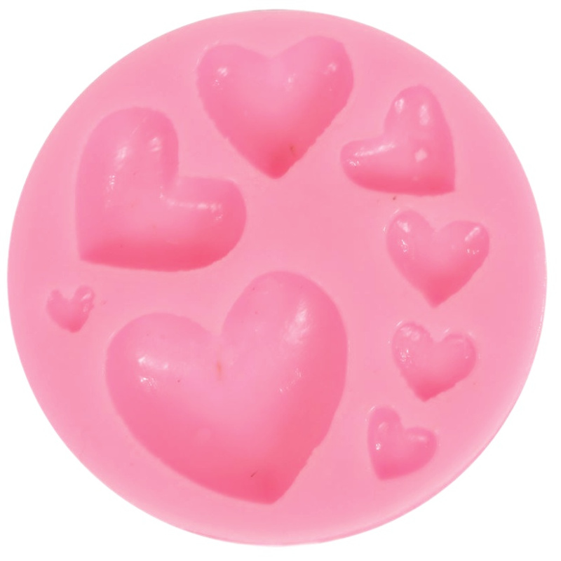 Silikonová forma - srdce