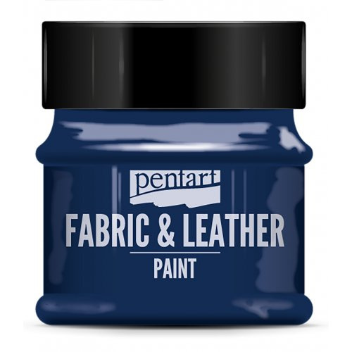 Pentart Barva na kůži a textil glitter PENTART 50 ml MODRÁ