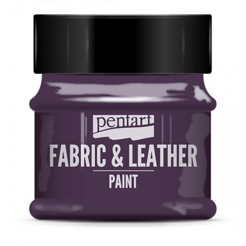 Pentart Barva na kůži a textil glitter PENTART 50 ml PURPUROVÁ