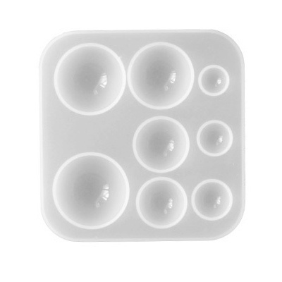 Silikonová forma na odlévání Pentart - polokoule (1ks)