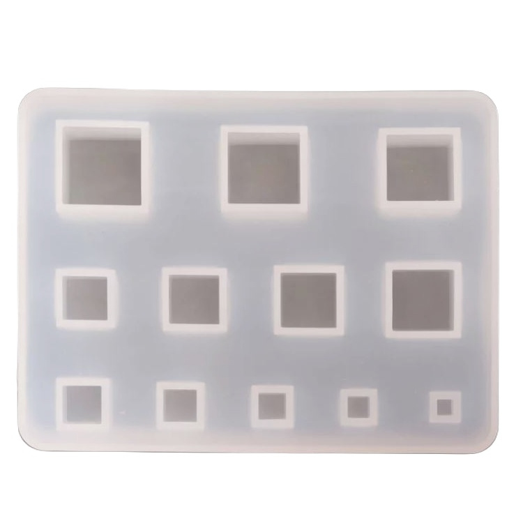 Silikonová forma na odlévání Pentart - krychle malé (1ks)