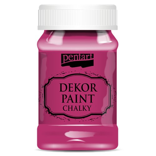 Pentart Křídová a dekorační barva PENTART 100 ml RŮŽOVÁ
