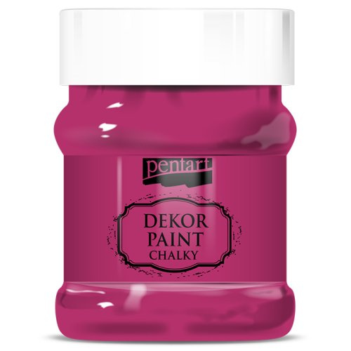 Pentart Křídová a dekorační barva PENTART 230 ml RŮŽOVÁ