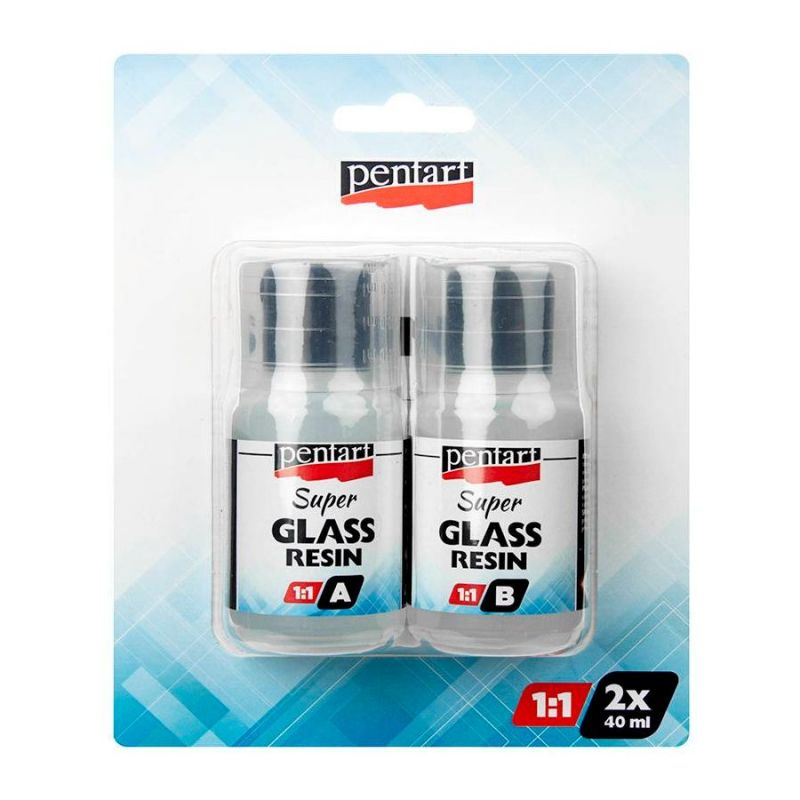 Křišťálová pryskyřice Pentart, 2 x 40 ml Davona s.r.o.