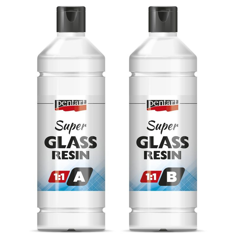 Pentart Pryskyřice SUPER GLASS PENTART dvousložková 2x250 ml