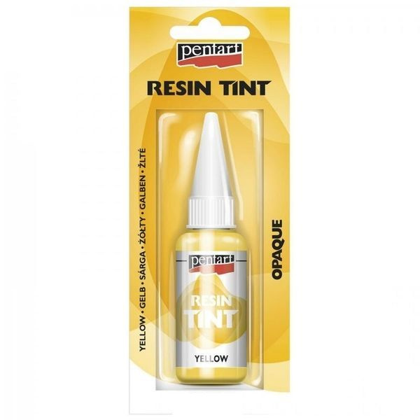 Pentart Barva do pryskyřice krycí PENTART 20 ml ŽLUTÁ