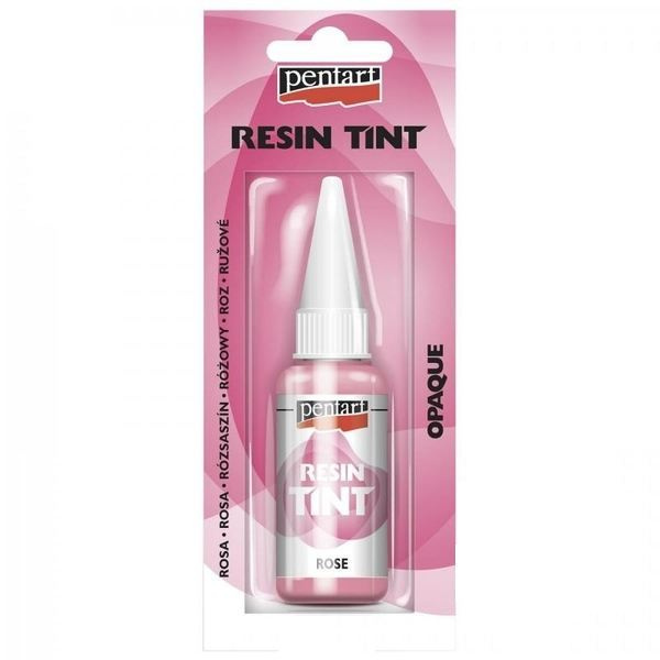 Pentart Barva do pryskyřice krycí PENTART 20 ml RŮŽOVÁ