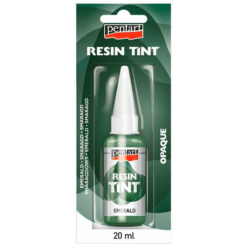 Pentart Barva do pryskyřice krycí PENTART 20 ml SMARAGDOVÁ