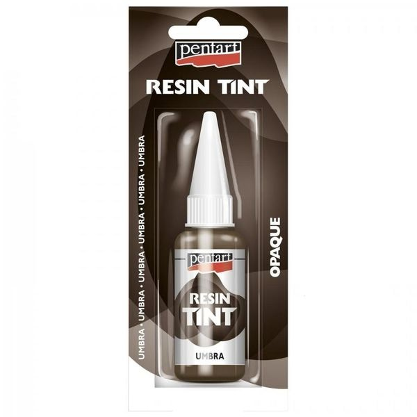Pentart Barva do pryskyřice krycí PENTART 20 ml HNĚDÁ
