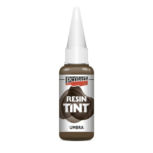 Pentart Barva do pryskyřice krycí PENTART 20 ml HNĚDÁ