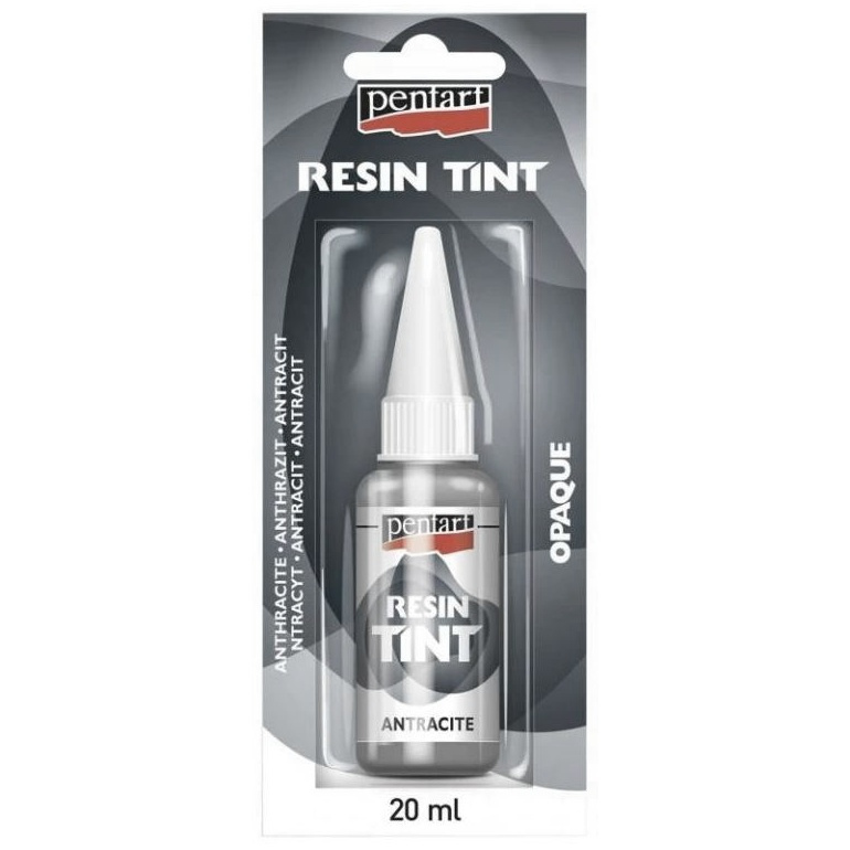 Pentart Barva do pryskyřice krycí PENTART 20 ml ANTRACIT