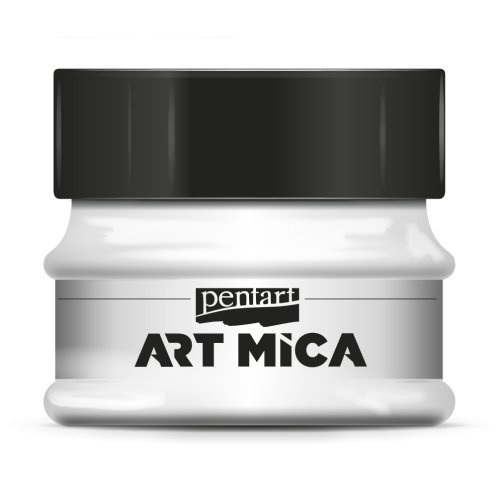Pentart Minerální prášek ART MICA PENTART 9 g BÍLÁ