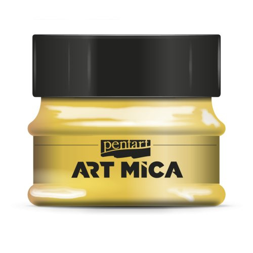 Pentart Minerální prášek ART MICA PENTART 9 g TŘPYTIVÁ ZLATÁ