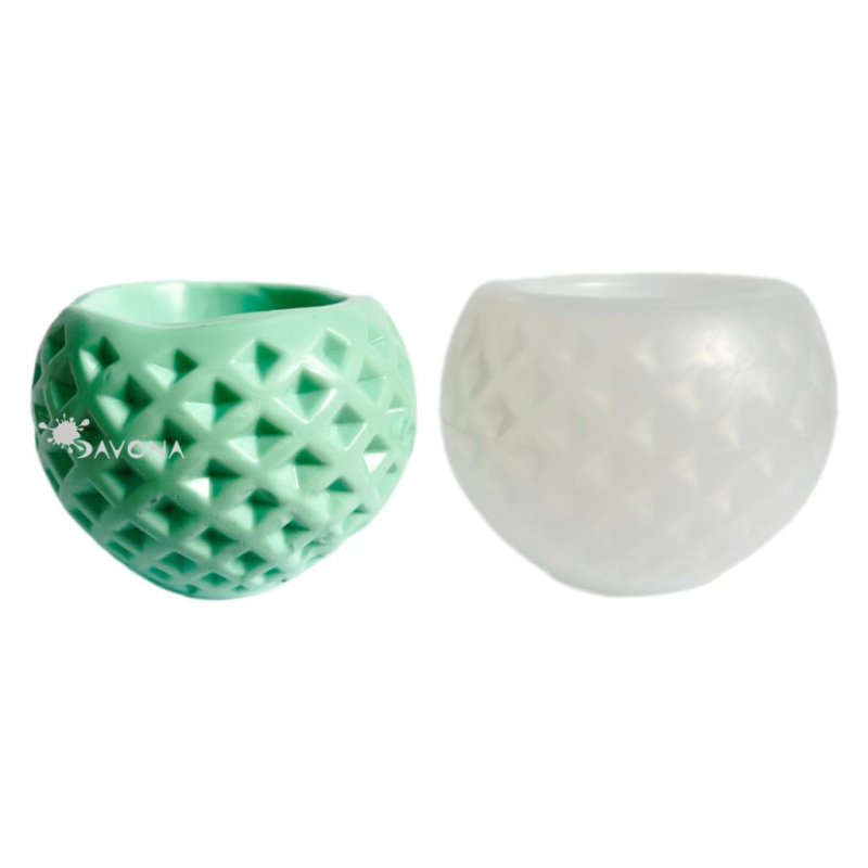 Silikonová forma na odlévání Pentart - svícen 8 × 6 × 8cm (1ks)