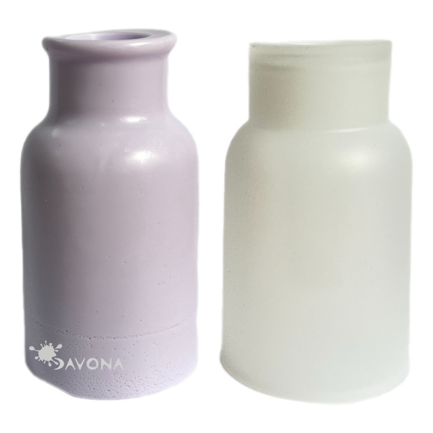 Silikonová forma na odlévání Pentart - váza kulatá 5,7 × 10 × 5,7 cm (1ks)