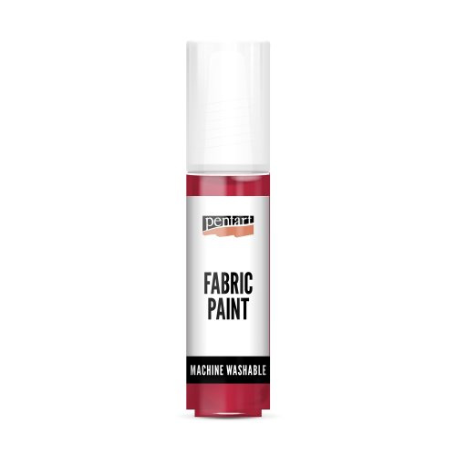 Pentart Barva na textil PENTART 20 ml ČERVENÁ