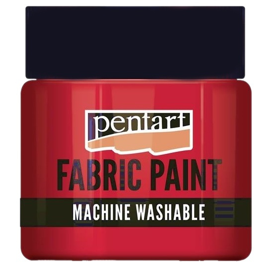 Pentart Barva na textil PENTART 50 ml ČERVENÁ