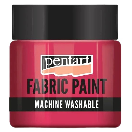 Pentart Barva na textil PENTART 50 ml KARMÍNOVÁ