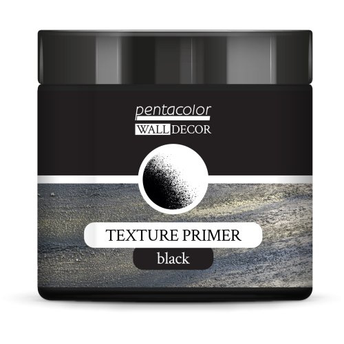 Pentart Texturovací základ WALL DECOR 500 ml ČERNÁ