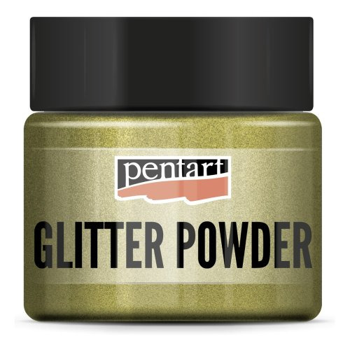 Pentart Glitrový prášek Junior PENTART 19 g ANTICKÁ ZLATÁ