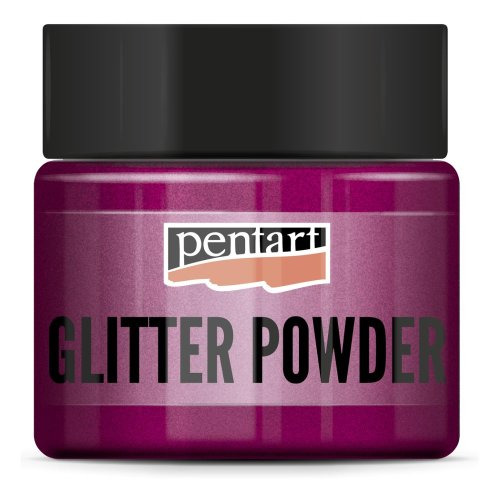 Pentart Glitrový prášek Junior PENTART 19 g RŮŽOVÁ