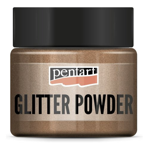 Pentart Glitrový prášek Junior PENTART 19 g MĚDĚNÁ